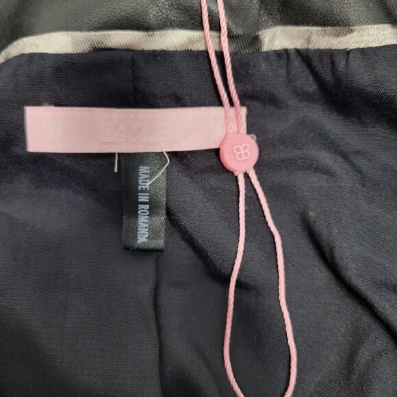 Basler Women's Animal Print Blazer/Jacket Faux Leather Accents Size EU42 (XL) - Picture 10 of 13